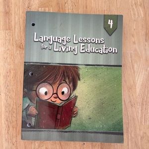 Master Books Language Lessons for a Living Education, 4th grade